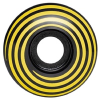 Hazard Skateboard Wheels Swirl CP Radial Black 101A 53mm