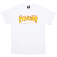 Thrasher  Flame White Youth T-Shirt