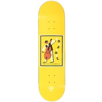 Folklore Fibretech Lite Cello Yellow 8.5 Skateboard Deck