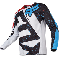 Fox Kids 180 Nirv Ls 2017 - Mtb Jersey - Red White