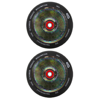 Infinity 120mm Scooter Wheels Set Of 2 With Bearings - Neochrome