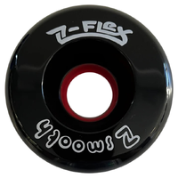 Z-Flex Z-Smooth Black 83A 63mm Skateboard Wheels