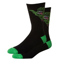 Santa Cruz Shaka Socks 2 Pairs Black Green