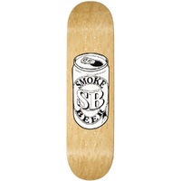 Smoke Beer Skateboard Deck Can Logo 8.375
