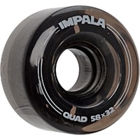 Impala Roller Skates Replacement Wheel Set Black Set of 4
