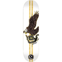 Foundation Skateboard Deck French Eagle Dakota Servold White 8.75