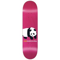 Enjoi Skateboard Deck Peekaboo Panda Pink R7 8.5