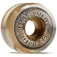 Satori Skateboard Wheels Low Rider Urethane Gold Core 78a 52mm