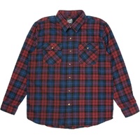 Santa Cruz Long Sleeve Shirt Checkmate Red Blue