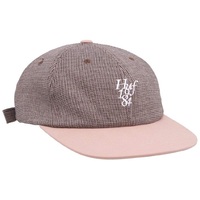 HUF Hat Micro Houndstooth 6 Panel Dusty Rose