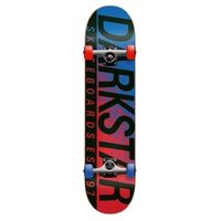 Darkstar Skateboard Complete Wordmark FP Red Blue 8.0