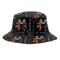 Primitive Bucket Hat Goku Versus Black