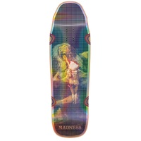 Madness Skateboard Deck Nose Halftone Son Holographic R7 9.5