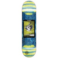 Madness Skateboard Deck Alla Slick Green Swirl R7 8.625