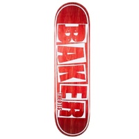 Baker Skateboard Deck Theotis Brand Name Red Veneer 8.5