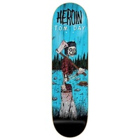 Heroin Skateboard Deck Tom Day Woodsman 8.75