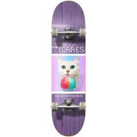 Meow Skateboard Complete Furreal Vanessa Torres Purple 7.75