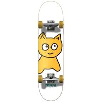Meow Skateboard Complete Big Cat White 8.0