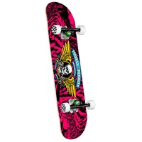 Powell Peralta Skateboard Complete Winged Ripper Pink 7.0