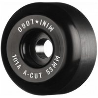 Mini Logo Wheels Hybrid A-Cut Black 90a 53mm