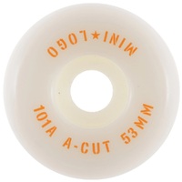 Mini Logo Wheels White A Cut 101a 51mm