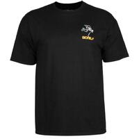 Powell Peralta Skate Skeleton Black T-Shirt