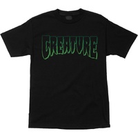 Creature Logo Outline Black T-Shirt
