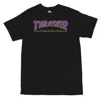 Thrasher Outlined Black T-Shirt