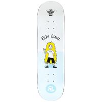 Folklore Fibretech Lite Ricky Glaser Split Blue 8.25 Skateboard Deck