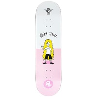 Folklore Skateboard Deck Fibretech Lite Ricky Glaser Split Pink 7.75