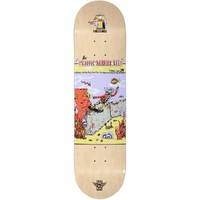 Folklore Skateboard Deck Fibretech Lite Traffic Barrier Reef Yellow 7.75