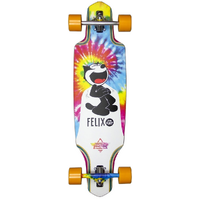 Dusters Longboard Skateboard Channel Felix Tie Dye 34