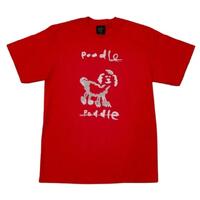 Hoddle Poodle Red T-Shirt