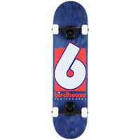 Birdhouse Level 3 B Logo Navy Red 7.75 Complete Skateboard