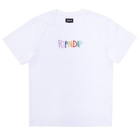 RipNDip Embroidered Logo White T-Shirt