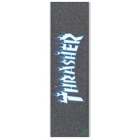 Mob Skateboard Grip Tape Sheet Thrasher Japan Flame Perforated 9 x 33