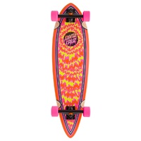 Santa Cruz Complete Longboard Skateboard Toxic Dot Pintail 33