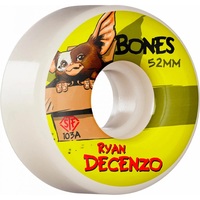Bones Skateboard Wheels STF V2 Decenzo Gizzmo 103A 52mm
