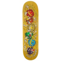 Anti Hero Grimple Guest B.A. 8.75 Skateboard Deck Yellow