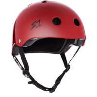 S1 S-One Lifer Certified Helmet Scarlet Red Gloss