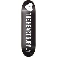 The Heart Supply Skateboard Deck Strong Black 8.25