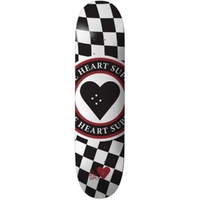 The Heart Supply Skateboard Deck Insignia Check Black 8.0