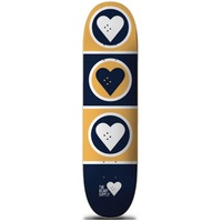 The Heart Supply Skateboard Deck Squad Blue Yellow 7.75