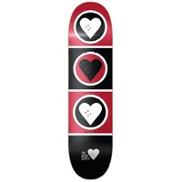 The Heart Supply Skateboard Deck Squad Black Red 8.375