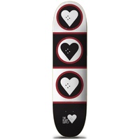 The Heart Supply Skateboard Deck Squad Black White 8.5