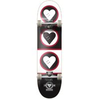 The Heart Supply Skateboard Complete Squad Black White 8.25