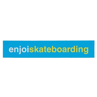 Enjoi Skateboarding Blue Skate Sticker 