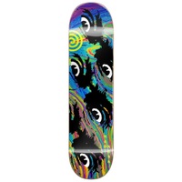 Madness Skateboard Deck Side Eye R7 Neon Multi 8.5