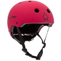Protec Helmet Classic Junior Fit Certified Matte Pink Youth