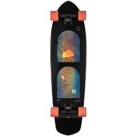 Globe Blazer XL Black Orange Longboard Skateboard